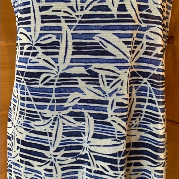 Baja Blue Resort long swim coverup Size Medium - Picture 3 of 12